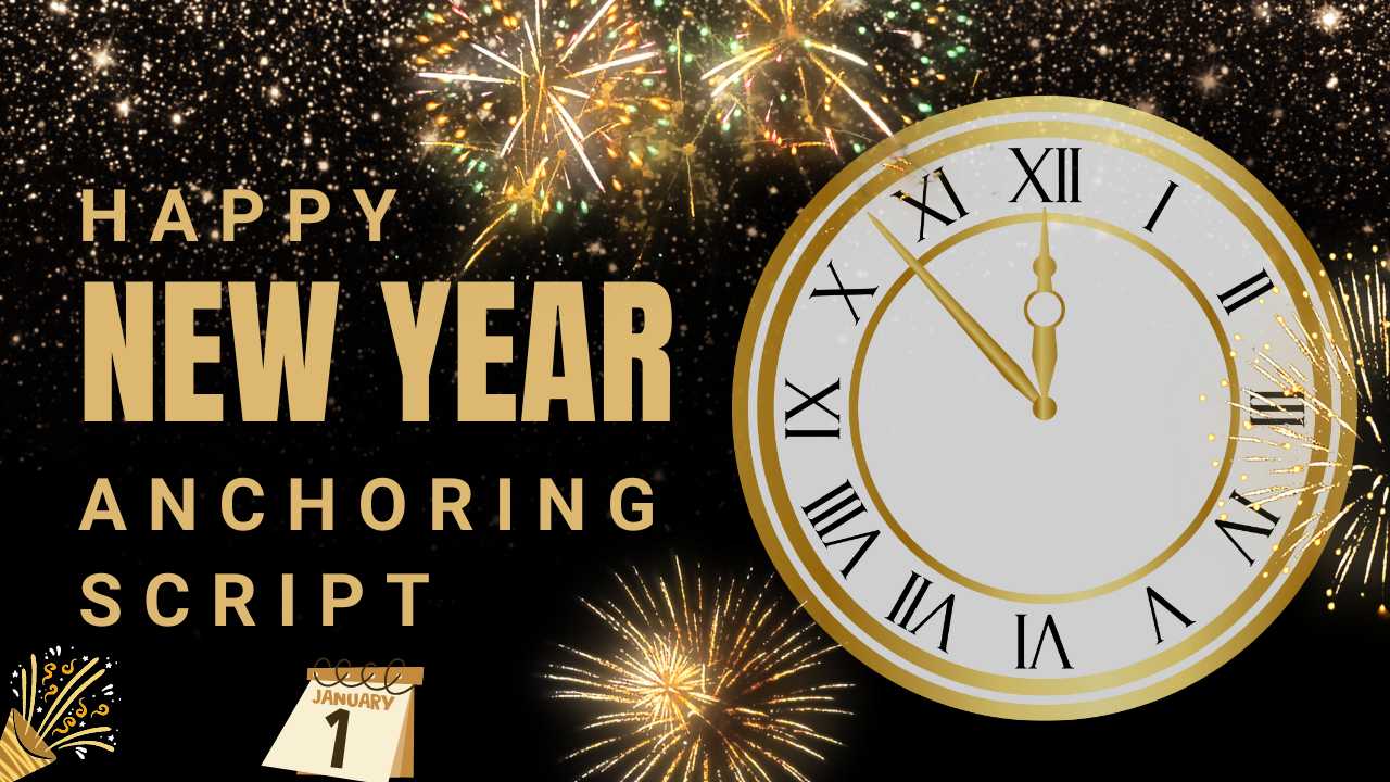 New Year Celebration Anchoring Script